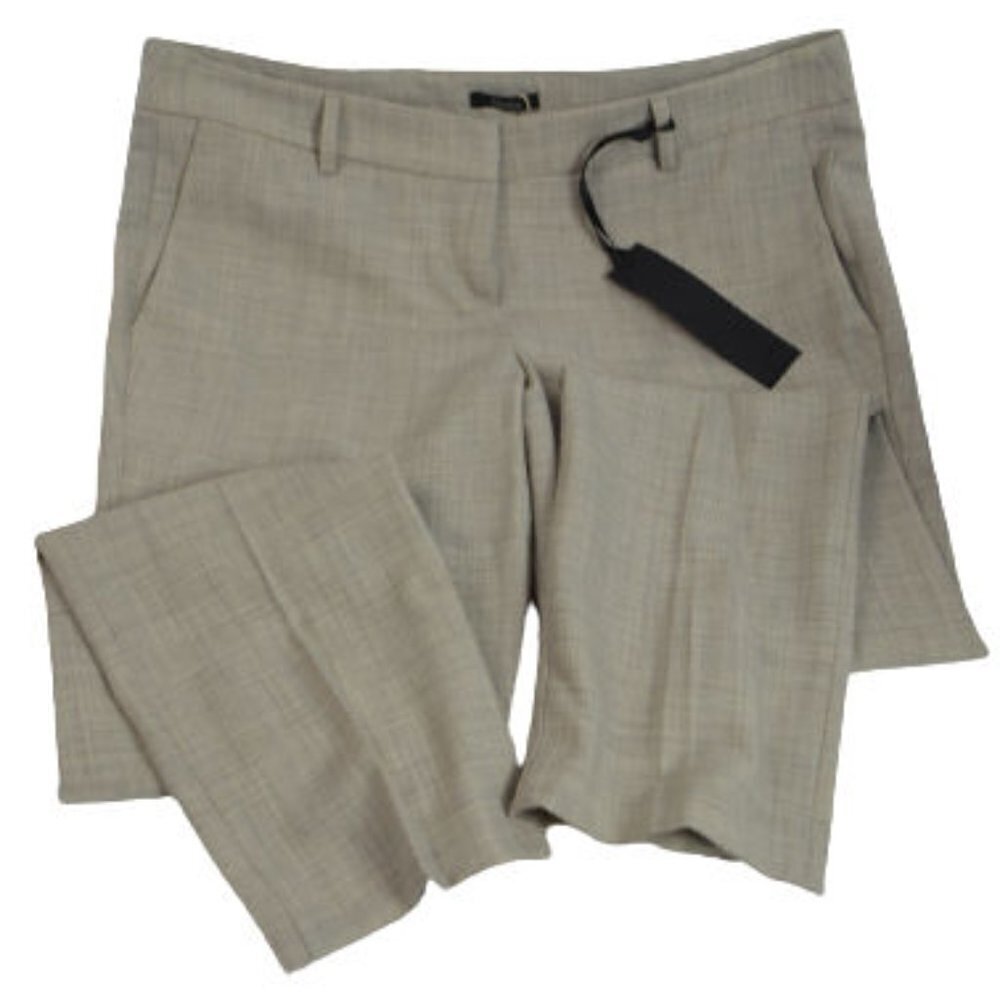 HANITA Beige Dress Trousers Pants 46 / 10 NWT